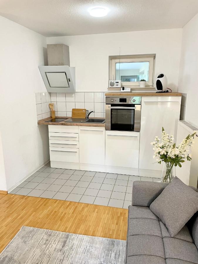 Ferienwohnung Blickfang - Modernes Apartment Direkt In Der Altstadt Von Erfurt Mit Balkon - Beste Lage Und Aussicht Екстериор снимка