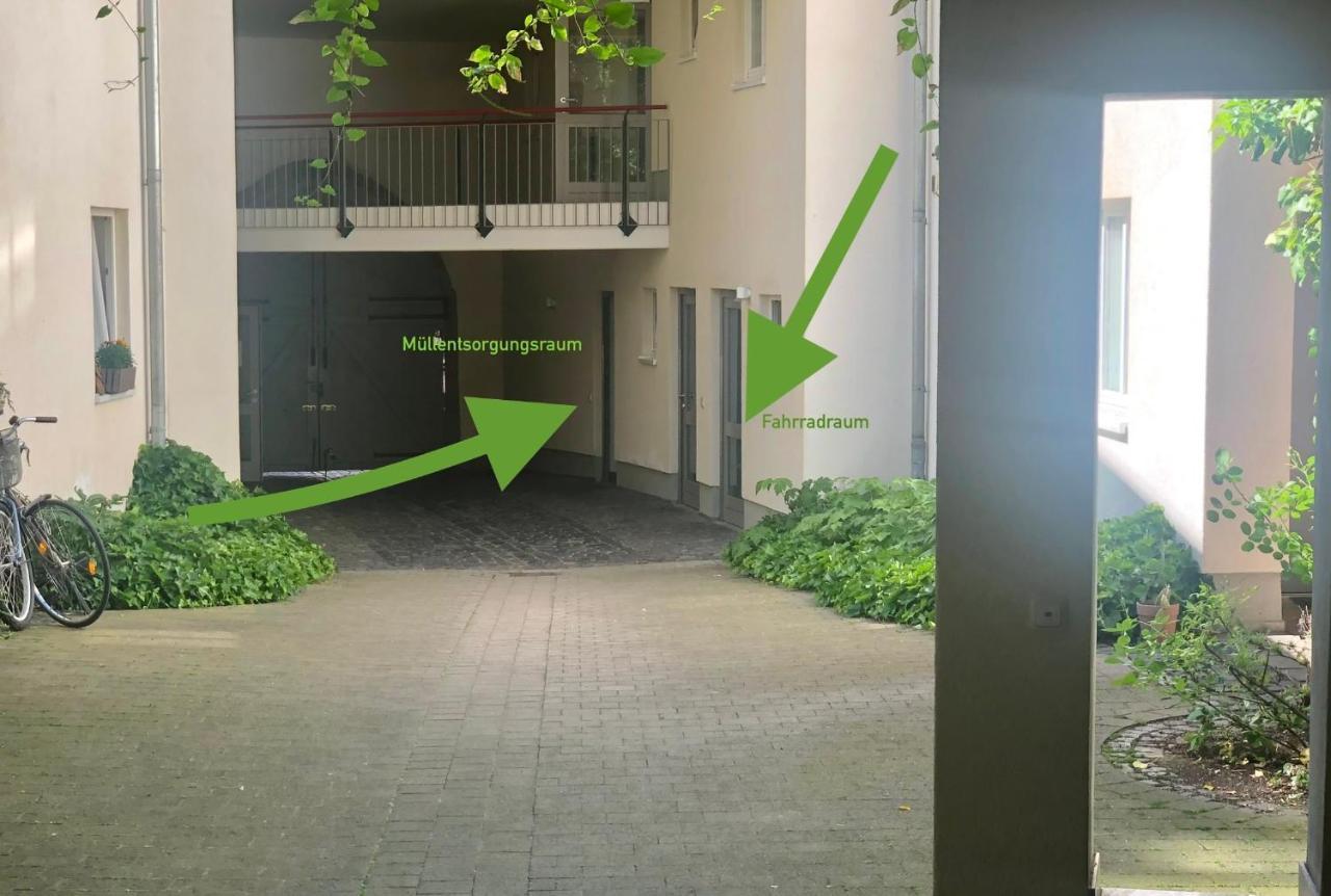 Ferienwohnung Blickfang - Modernes Apartment Direkt In Der Altstadt Von Erfurt Mit Balkon - Beste Lage Und Aussicht Екстериор снимка